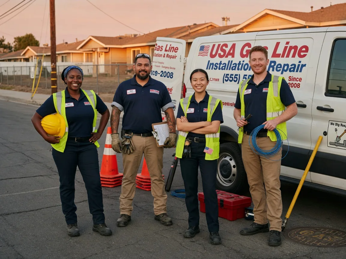 Gas Line Installation company in Linden, MI